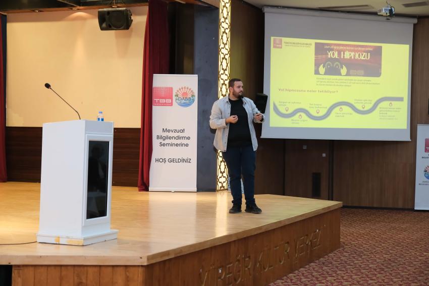 Büyükşehir Belediyesi personeline Güvenli Sürüş Teknikleri Eğitimi verildi