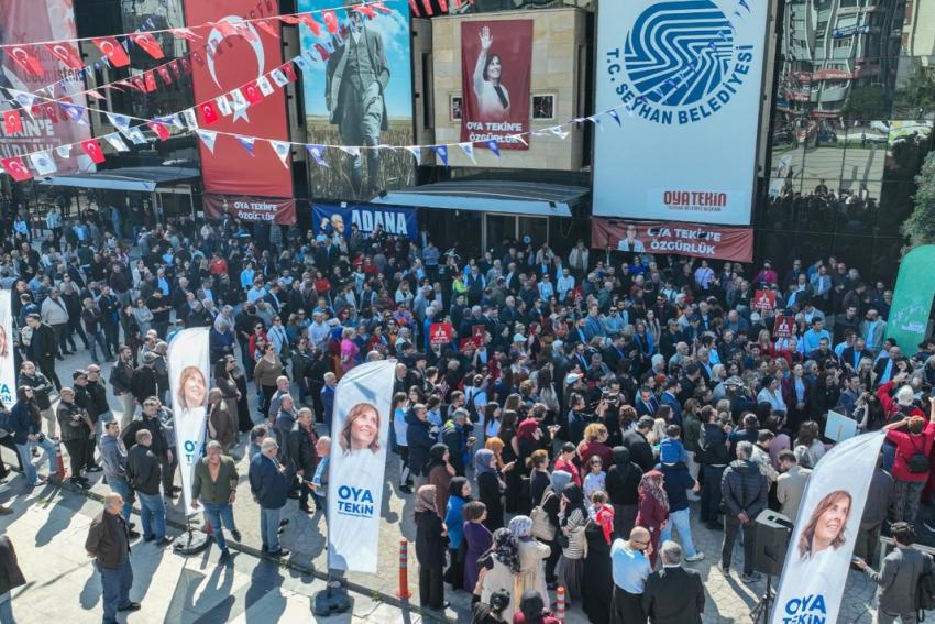 Seyhan’da “Oya Tekin’e Özgürlük” Çağrısı Büyüyor