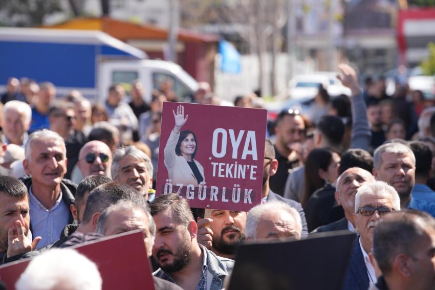 Seyhan’da “Oya Tekin’e Özgürlük” Çağrısı Büyüyor