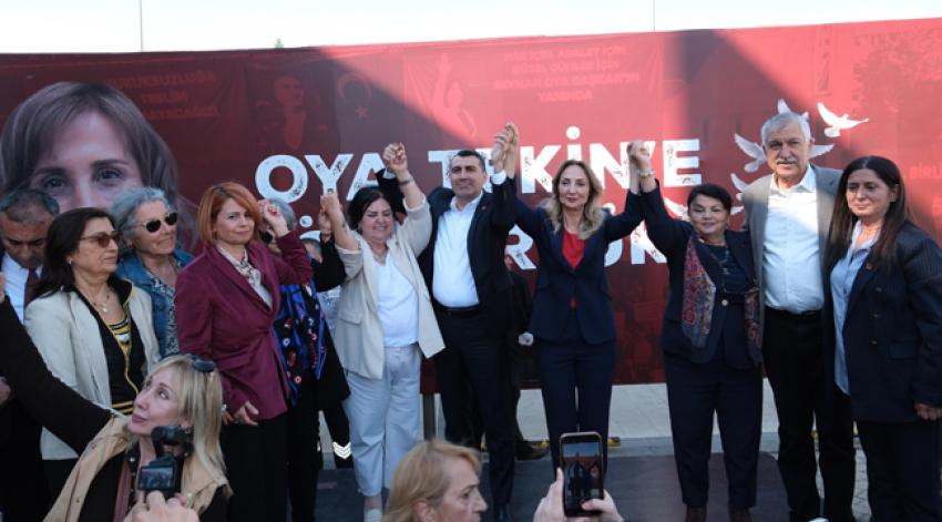 Seyhan’da “Oya Tekin’e Özgürlük” Çağrısı Büyüyor