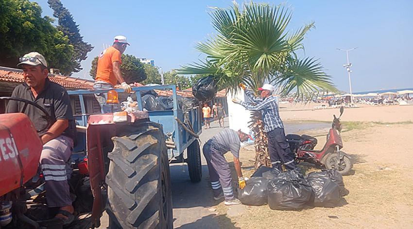 Yumurtalık’ta yaz sezonunda temizlik ve denetimler aralıksız sürüyor
