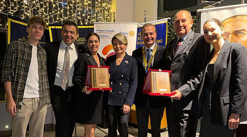 Seyhan Rotary Meslek Hizmet Ödülleri verildi