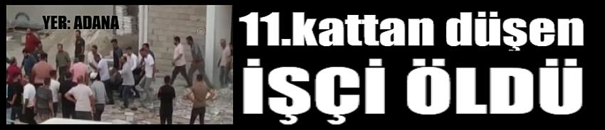 11.kattan düşen içi öldü