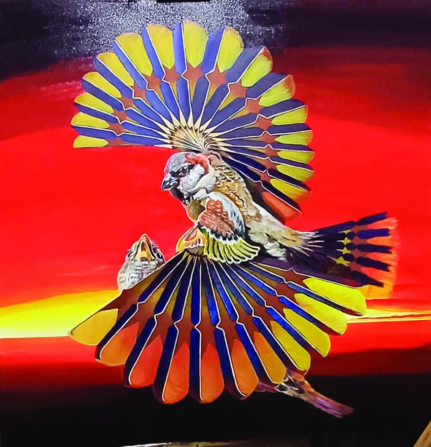 Ressam Bedir, RADIAN sergisine hazırlanıyor