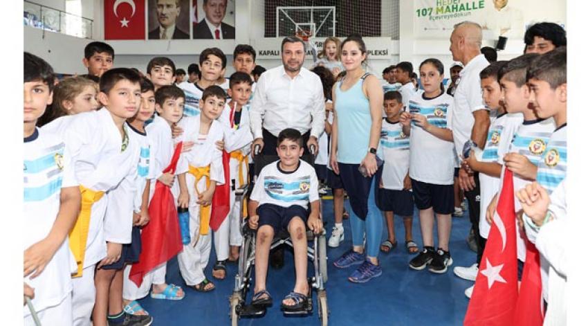 Yüreğir'de Yaz Spor Okulları başladı