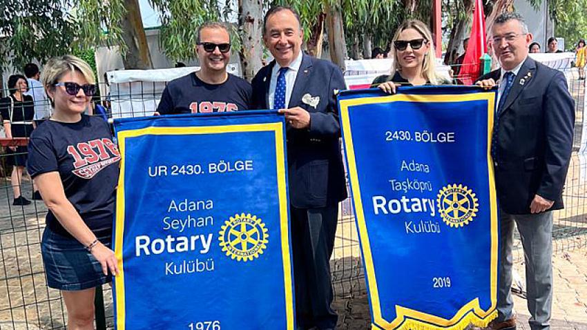 Seyhan Rotary’den 100. Yıla destek