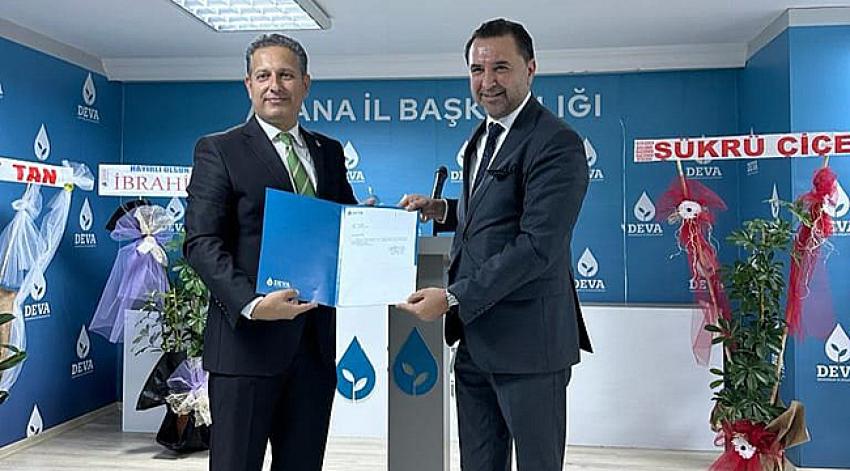 DEVA'da Milli il başkanlığını devraldı