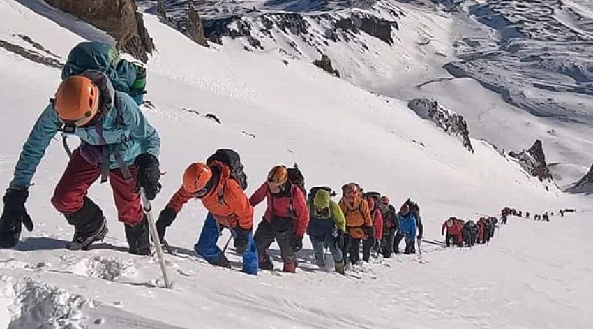 Uluslararası Erciyes Kış Tırmanışı tamamlandı!