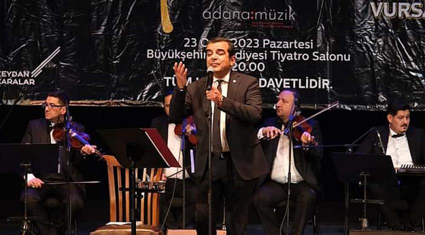 Vursavuş  depremzedeler için konser verecek