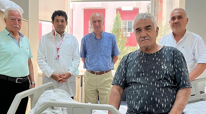 İbrahim Cansız hocaya 'geçmiş olsun' ziyareti