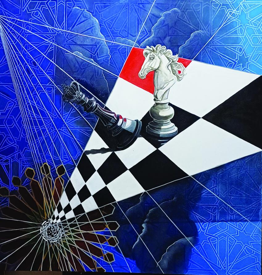 Ressam Bedir, RADIAN sergisine hazırlanıyor