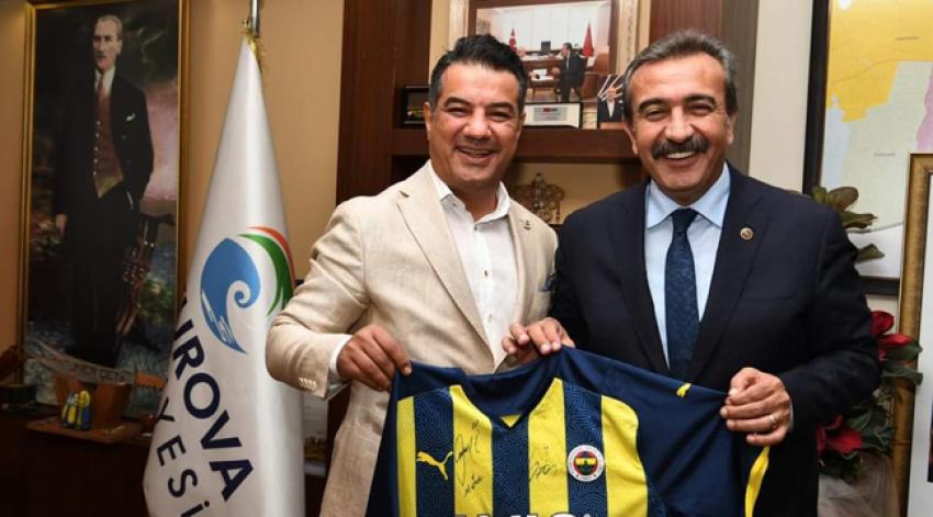 Başkan Çetin'e Fenerbahçe forması