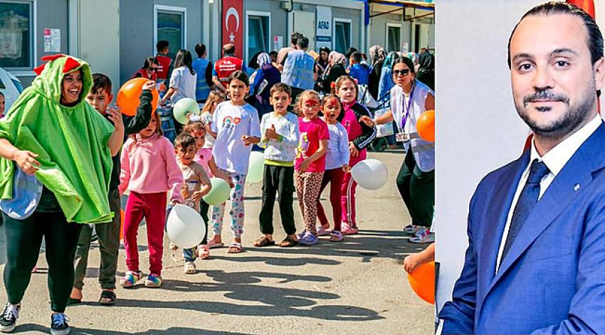 Gündoğdu '100 Yılın Çocukları' için Kahramanmaraş'ta