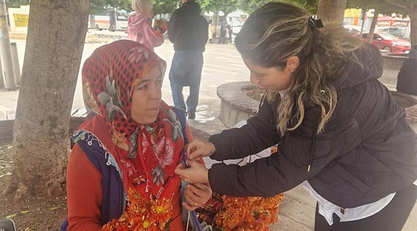 Anahtar Parti Seyhan’da “Şiddete Sessizlik Değil, Dayanışma!”