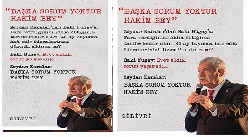 Zeydan Karalar: “Başka sorum yoktur hakim Bey!”