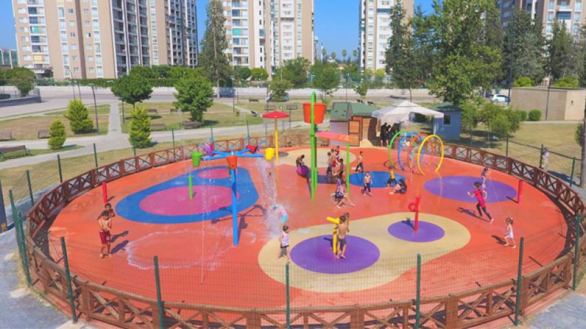 Yüreğir Belediyesi Su Oyun Parkları açıldı