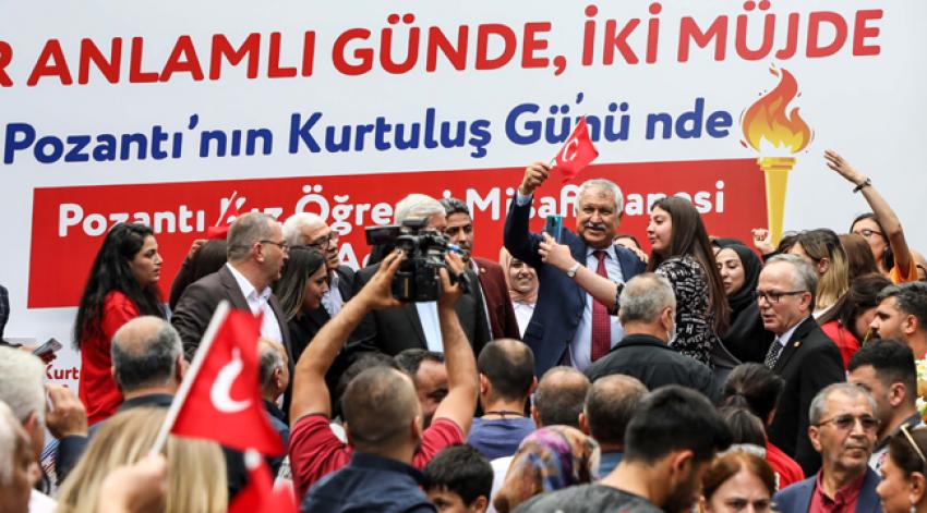 Pozantı’ya hizmet yağdı