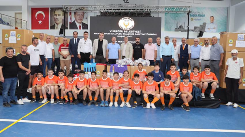 Yüreğir Belediyesi'nden amatörlere destek