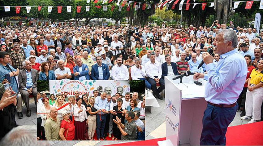 İnönü Parkı yenilenerek halkın hizmetine açıldı