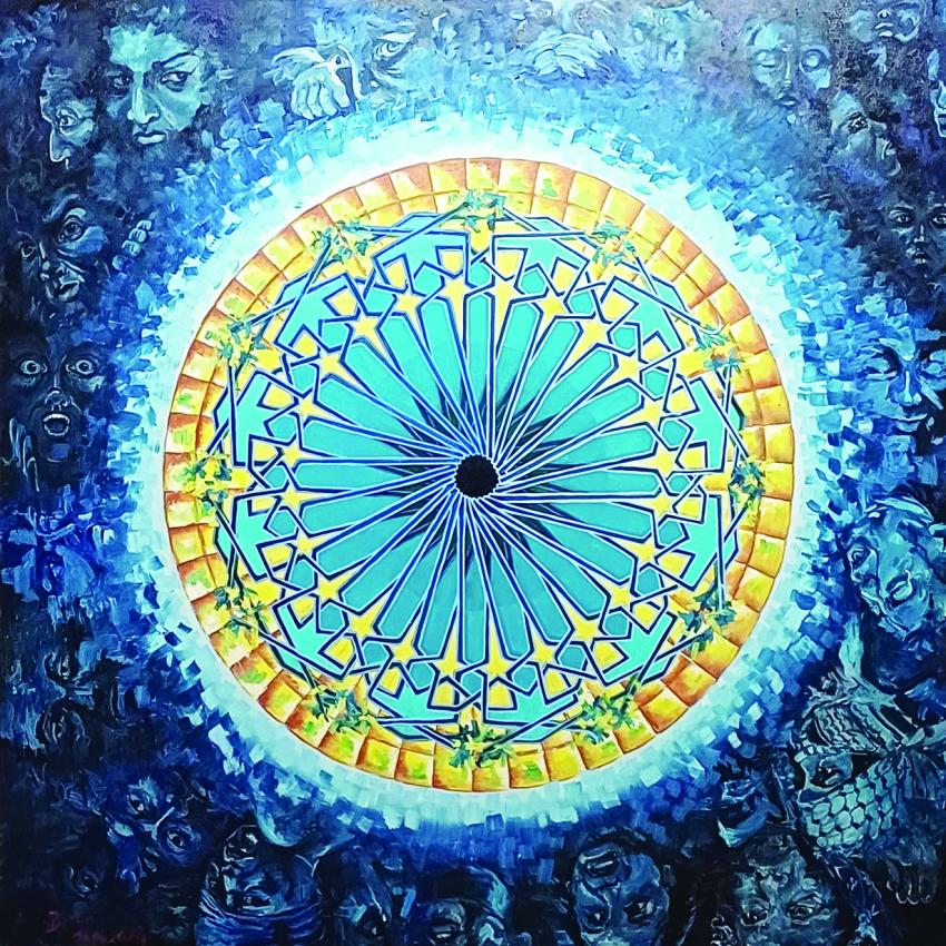 Ressam Bedir, RADIAN sergisine hazırlanıyor