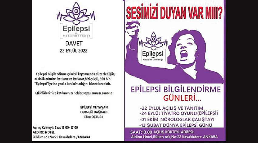 'Ülkemizde 950 bin epilepsi hastası var'