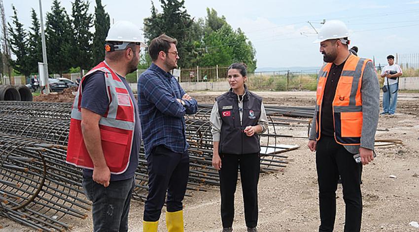 Yıldız, İlk Üst Geçit Çalışmalarını Yerinde İnceledi