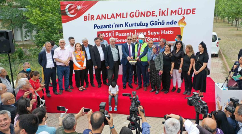 Pozantı’ya hizmet yağdı
