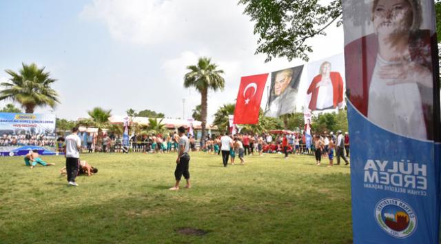Ceyhan’da güreş şenlikleri