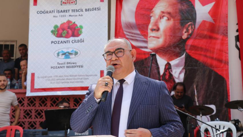 Pozantı Çilek Festivali yapıldı