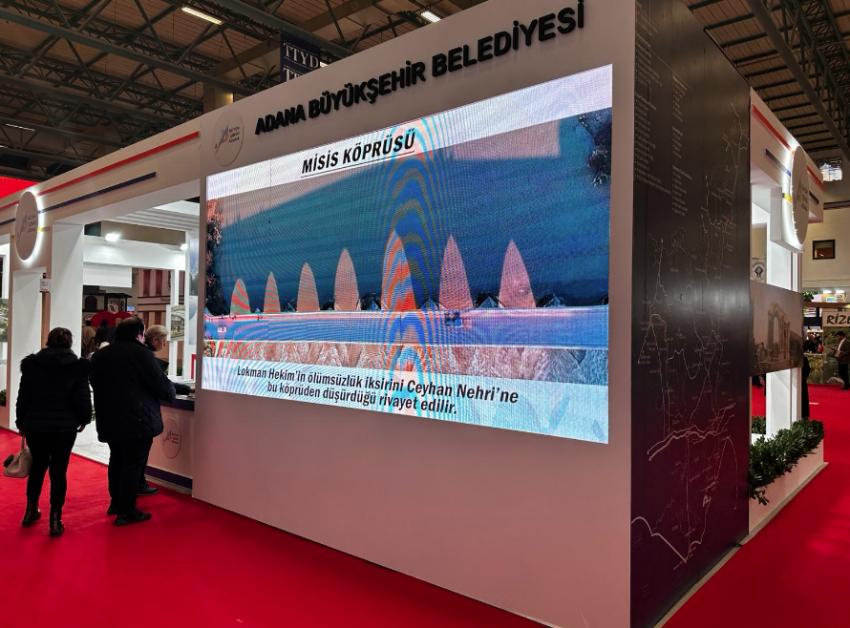 EMITT Fuarı’nda Adana rüzgarı
