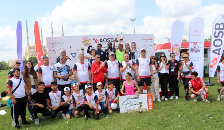 Türkiye'nin 'Sanayi' temalı tek koşusu yapıldı