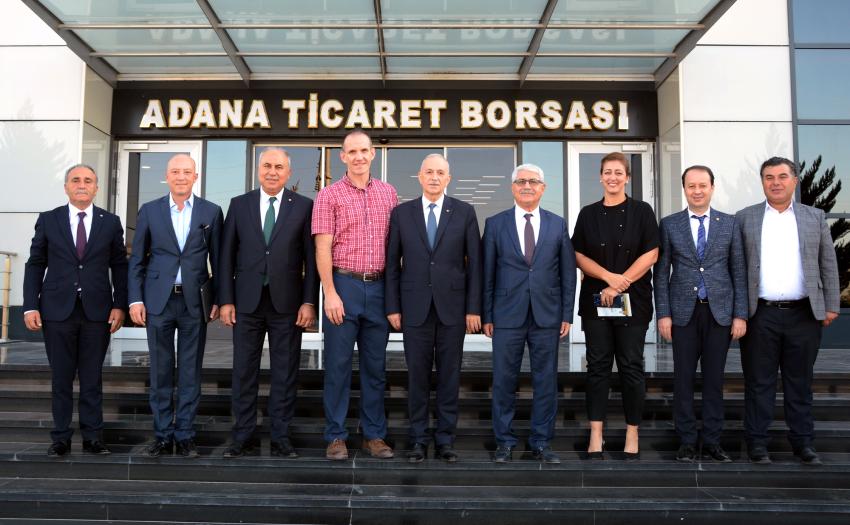ABD Tarım Konsolosu Adana'da