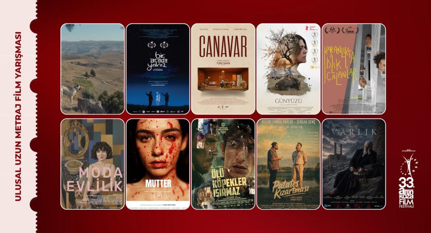 Altın Koza’nın Ulusal Uzun Metraj Film Yarışması finalistleri belli oldu