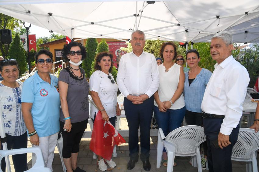 Başkan Karalar Atatürk büstü açtı
