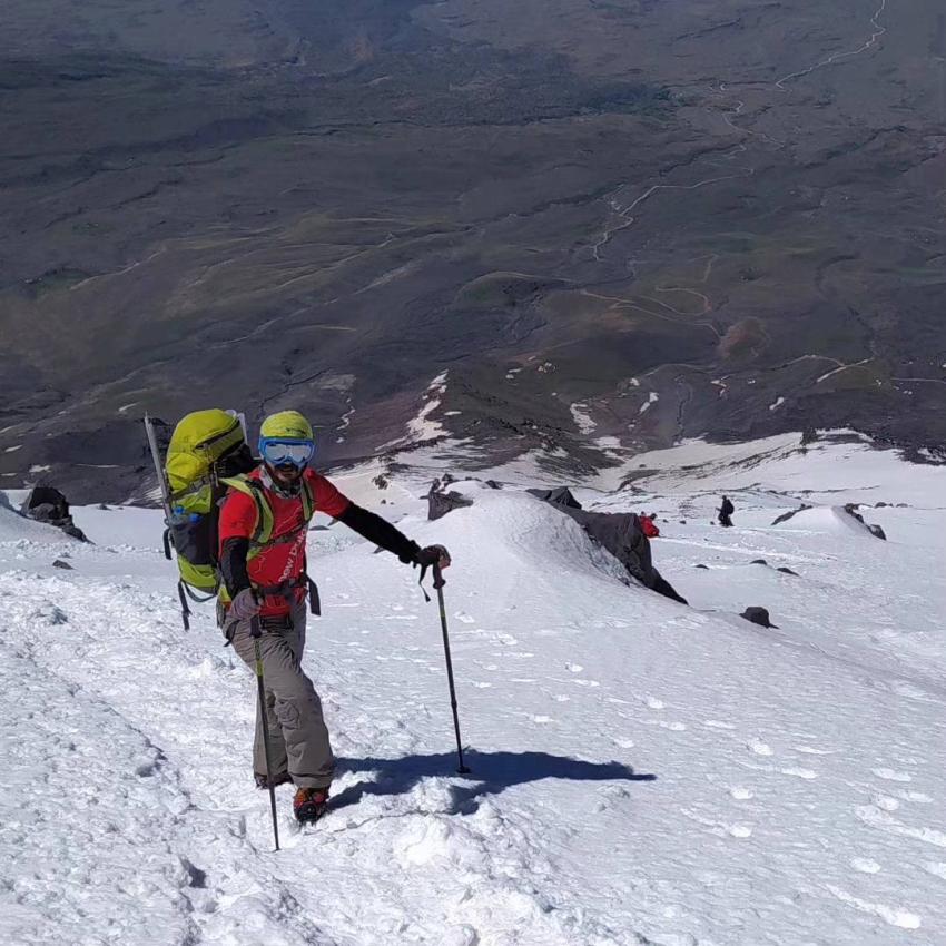 2 'Cesur' arkadaş Ağrı Dağı’na tırmandı