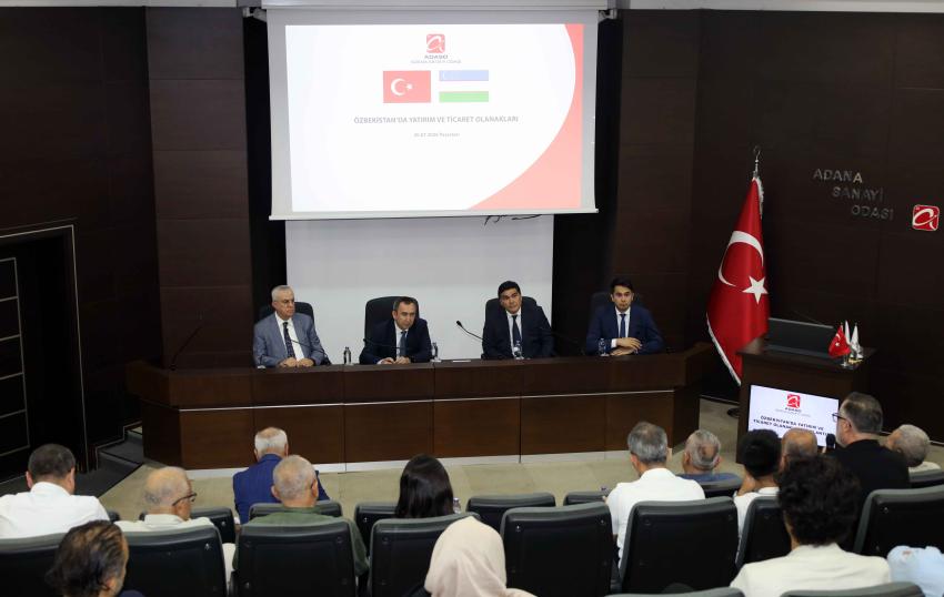 'Özbekistan ile Adana birbirini tamamlayan iki güçlü ekonomi'