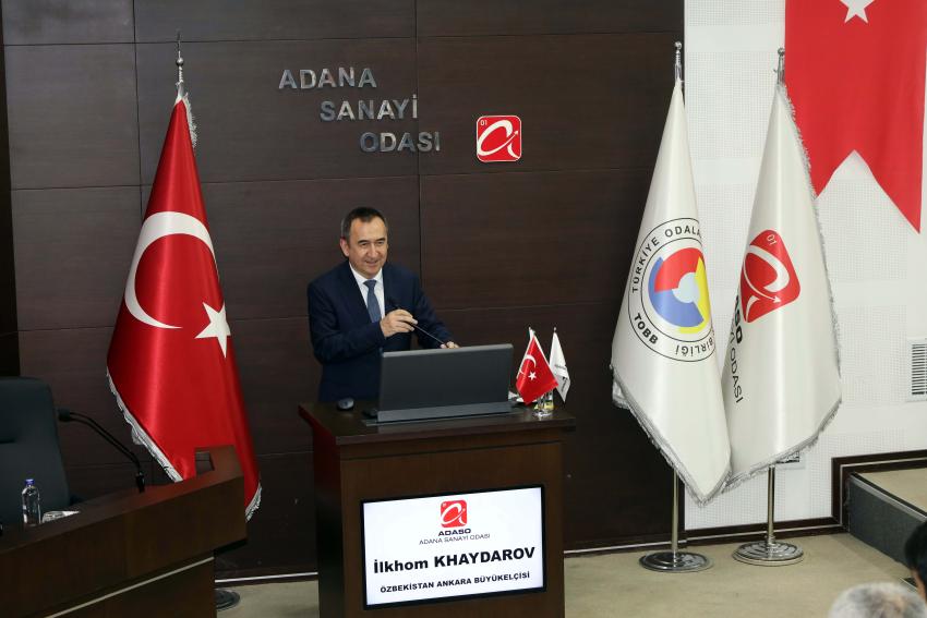 'Özbekistan ile Adana birbirini tamamlayan iki güçlü ekonomi'
