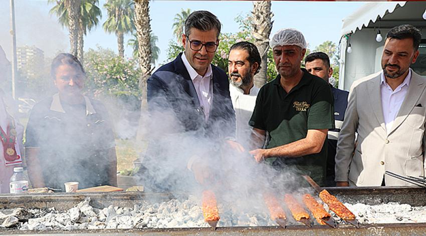 Özkan kebap yaptı
