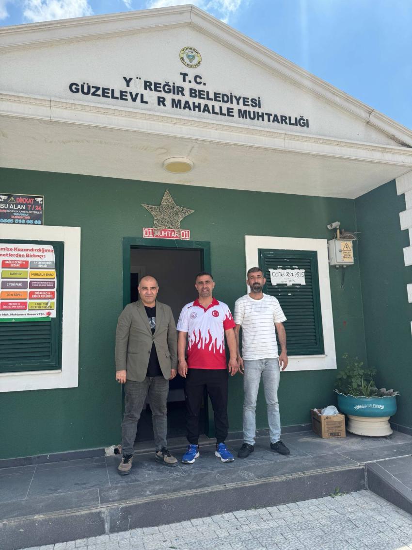 Anahtar Parti’den Dünya Şampiyonu Muhtara Ziyaret