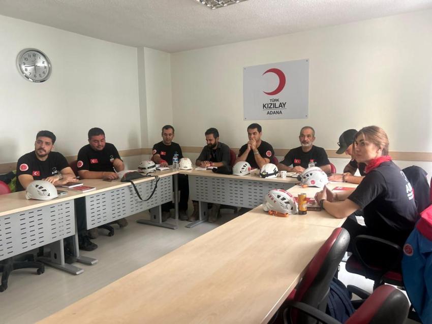ANDA Arama Kurtarma Ekibine ilkyardım eğitimi verildi