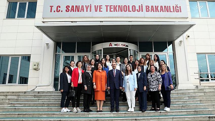 AOSB’nin Kadın Sanayicileri, Sanayi Bakanlığında