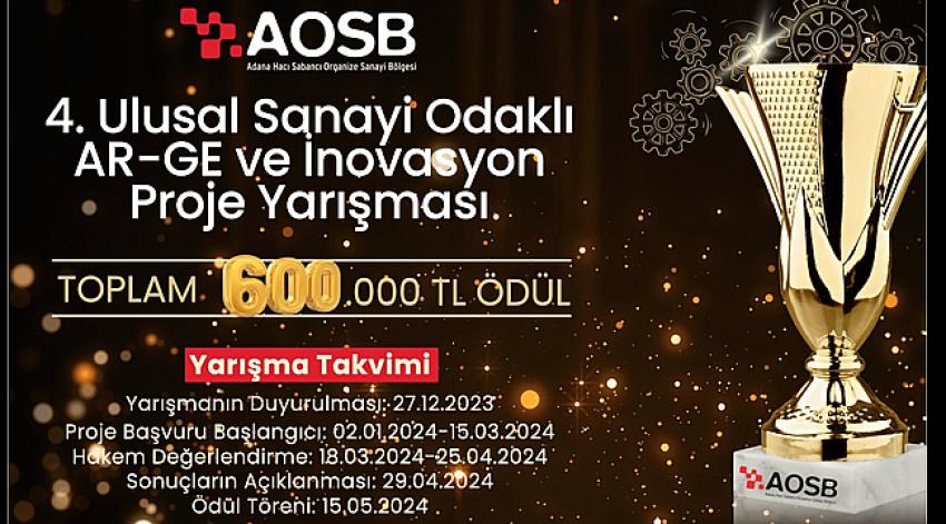 AOSB 4.Ulusal Sanayi Odaklı AR-GE ve İnovasyon Proje Yarışması