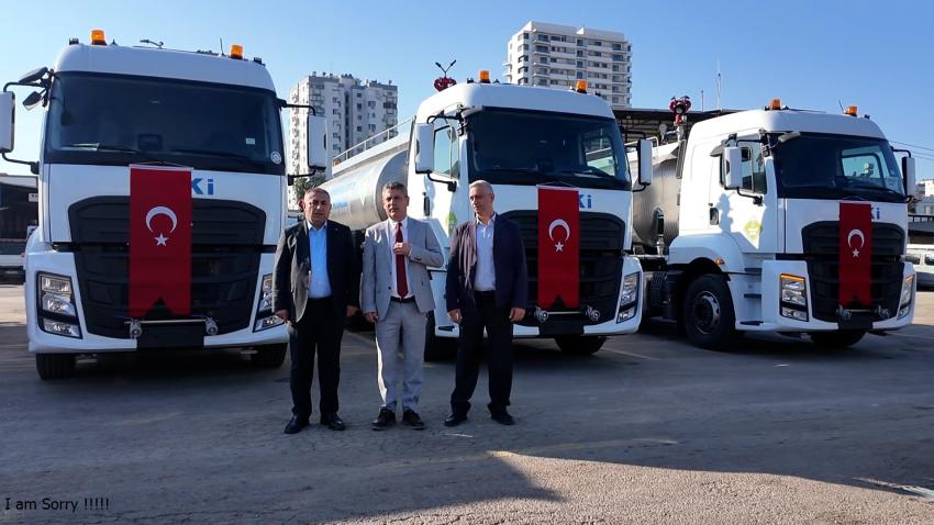 ASKİ filosuna 21 araç ve iş makinesi katıldı