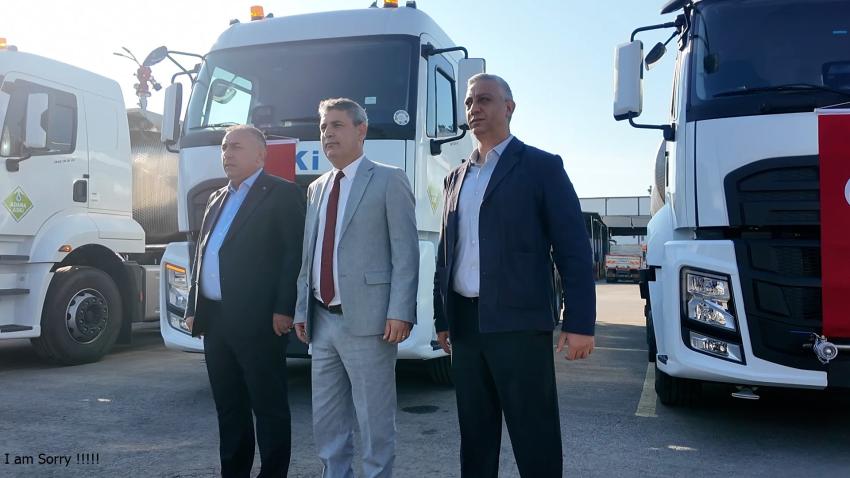 ASKİ filosuna 21 araç ve iş makinesi katıldı
