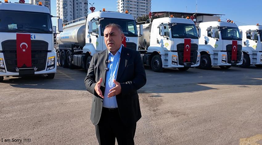 ASKİ filosuna 21 araç ve iş makinesi katıldı