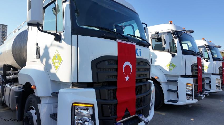 ASKİ filosuna 21 araç ve iş makinesi katıldı