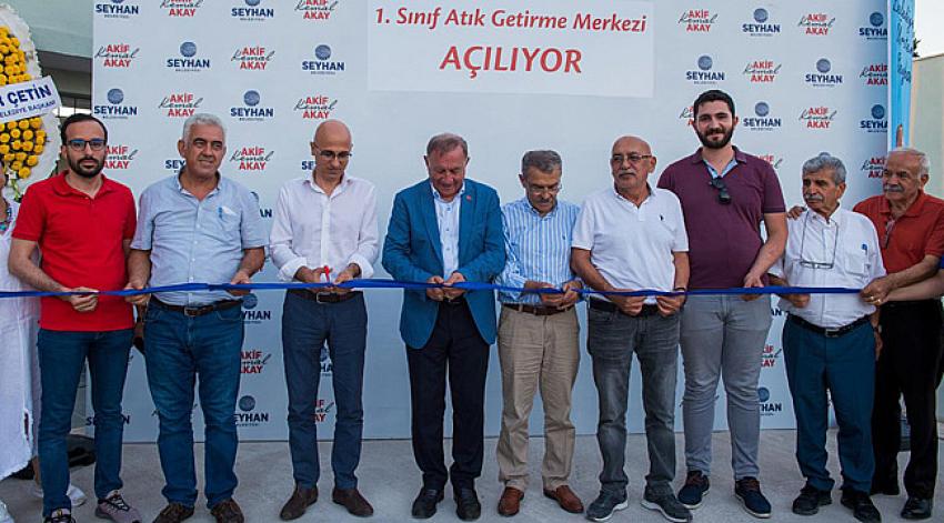 Seyhan’da 1.Sınıf Atık Getirme Merkezi açıldı