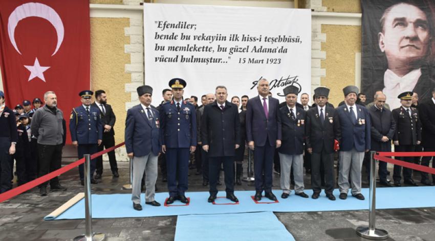 Atatürk’ün Adana’ya gelişi törenlerle kutlandı