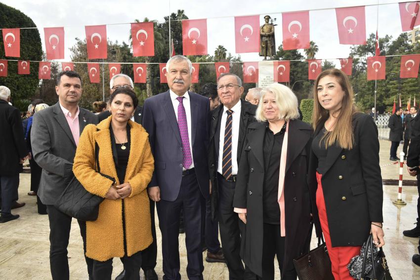 Atatürk’ün Adana’ya gelişi törenlerle kutlandı