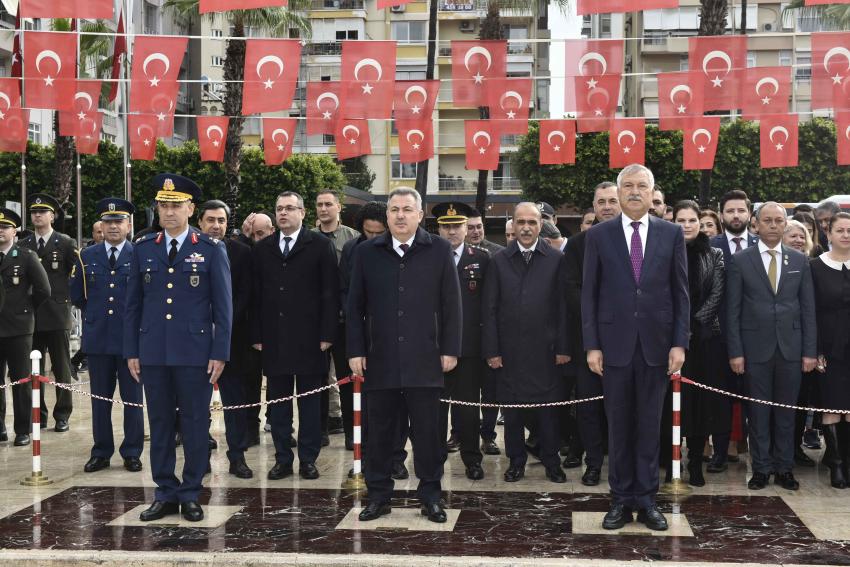 Atatürk’ün Adana’ya gelişi törenlerle kutlandı